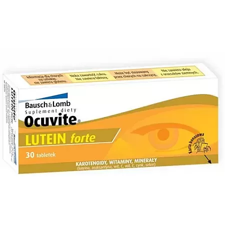 Baush and Lomb OCUVITE Lutein Forte 30tabs
